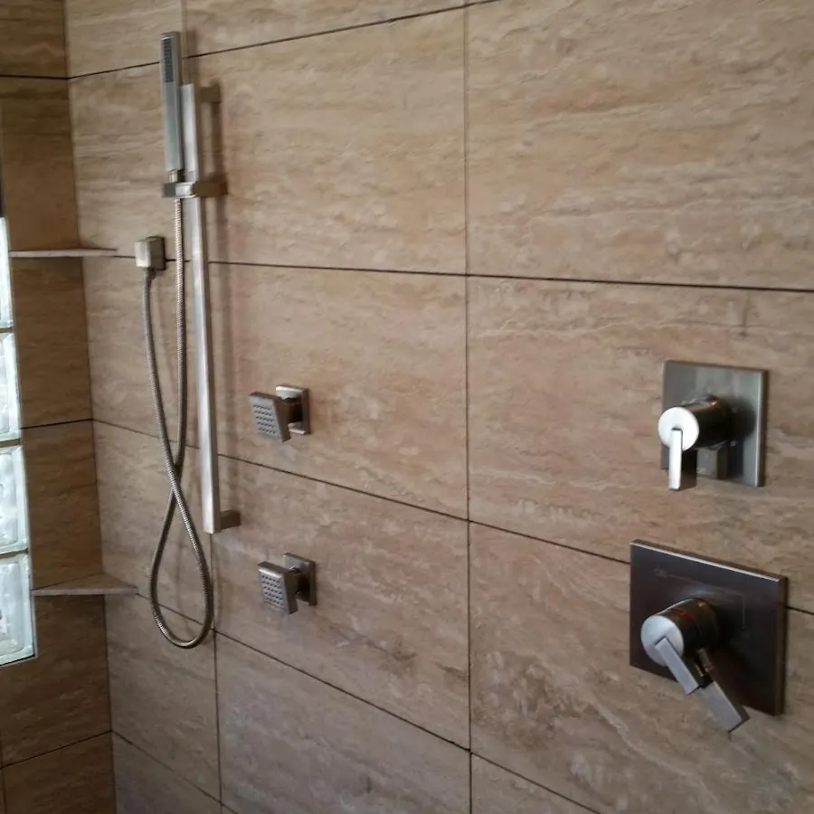 Shower fixture installation for Water Heater Replacement in Dacono